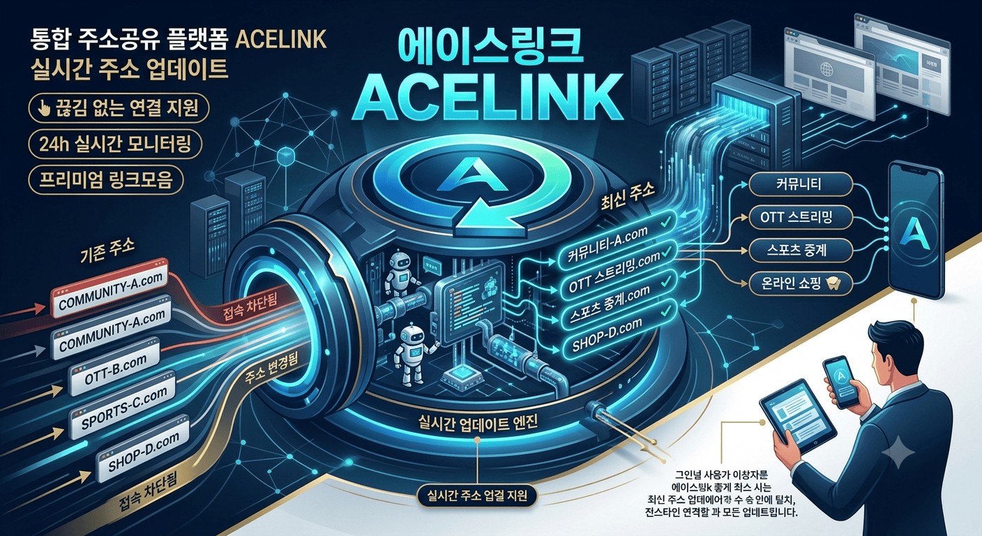 에이스링크 공식 홈페이지